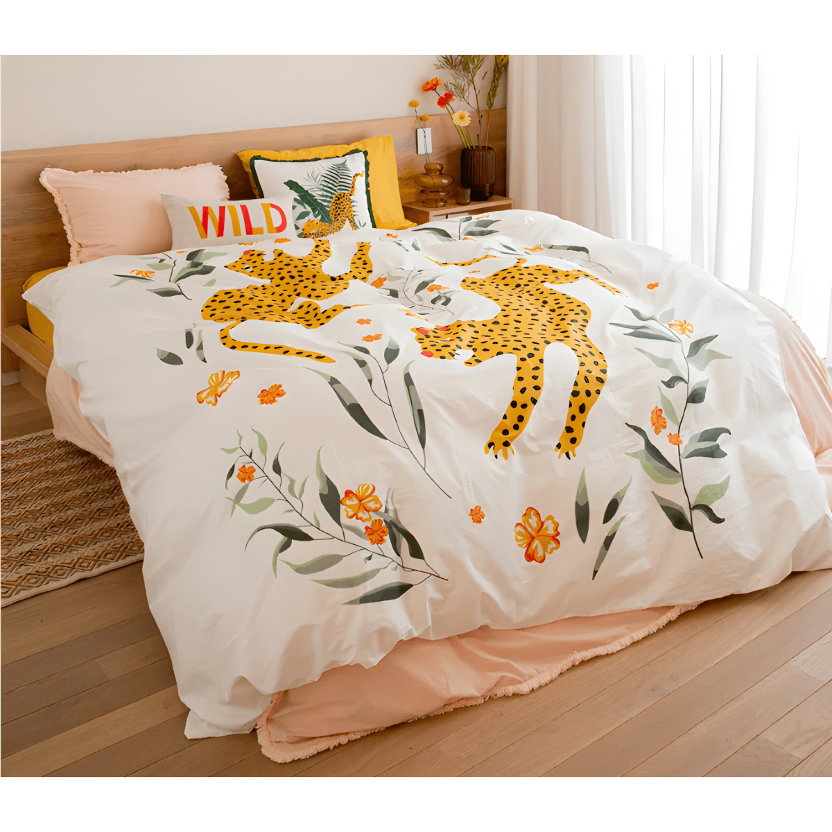 סט מצעי כותנה אורגנית יוקרתיים מבית גולף