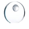 Elegant Glass Trophy with Globe Design