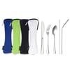 Personal Stainless Steel Cutlery Set - Reusable with Case