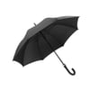 שחור - מטריה 23 כפתור פתיחה אוטומטית מסגרת פיברגלס ידת סבא EVA