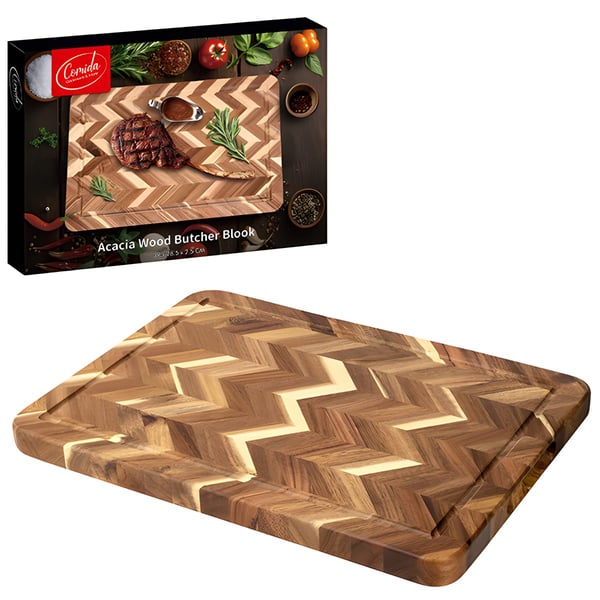Elegant Acacia Wood Cutting Board by Comida