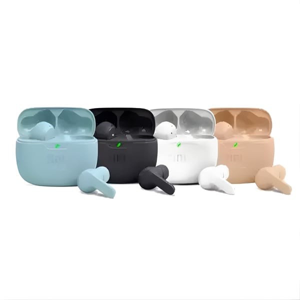 אוזניות אלחוטיות JBL Wave Beam עם צליל עמוק