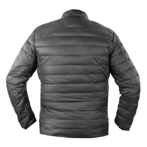 מעיל פוך שחור מחמם במיוחד לגברים