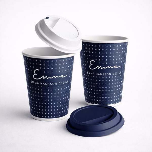 Disposable Cups for Hot Drinks with Printing