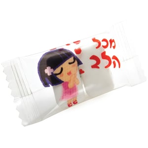 מסטיקים זוגות באריזת מותג מעוצבת