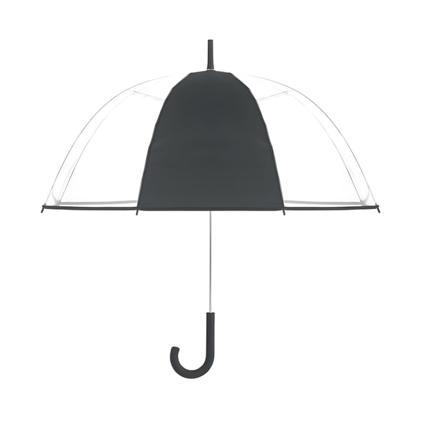 23-Inch Straight Umbrella with Rubber Handle