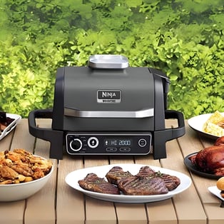 גריל ומעשנה חיצוניים WOODFIRE מדגם נינג'ה - יבואן רשמי