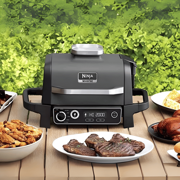 גריל ומעשנה חיצוניים WOODFIRE מדגם נינג'ה - יבואן רשמי