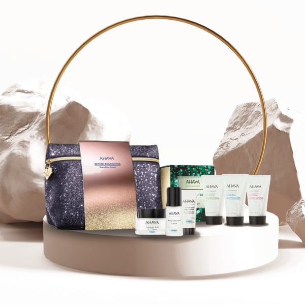 AHAVA's Mineral and Hyaluronic Acid Skincare Set for Women