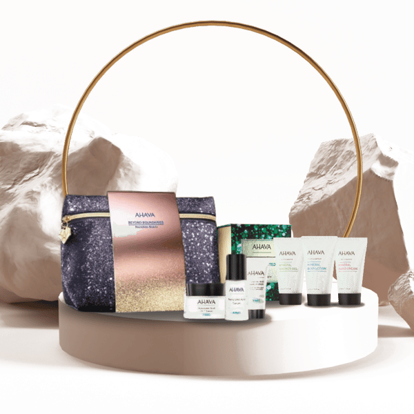 AHAVA's Mineral and Hyaluronic Acid Skincare Set for Women