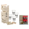 Drinking Jenga Game with Shot Glasses