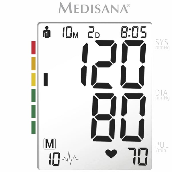 Accurate Digital Blood Pressure Monitor MEDISANA