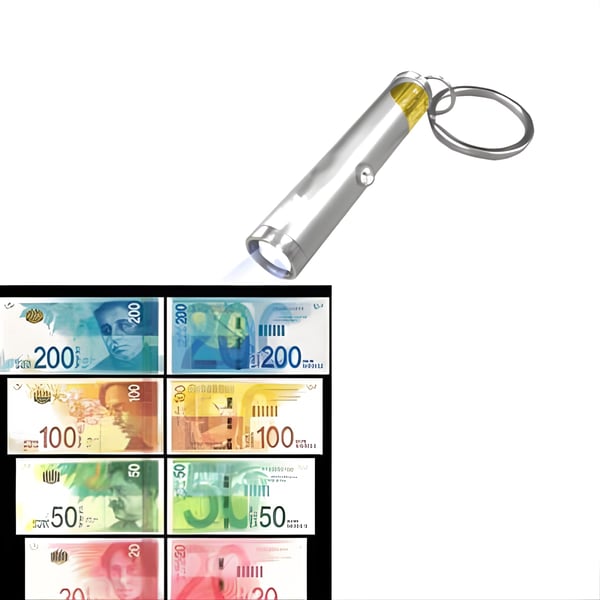 Advanced Counterfeit Detection Flashlight