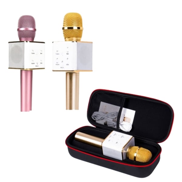 מיקרופון קריוקי משולב רמקול בלוטות' איכותי