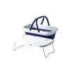 Expandable Storage Basket with Convenient Table Lid