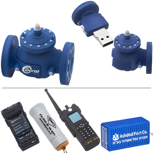 Customizable 3D USB Drive with Variable Storage