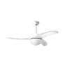 Paris 52-Inch White Decorative Ceiling Fan with Remote