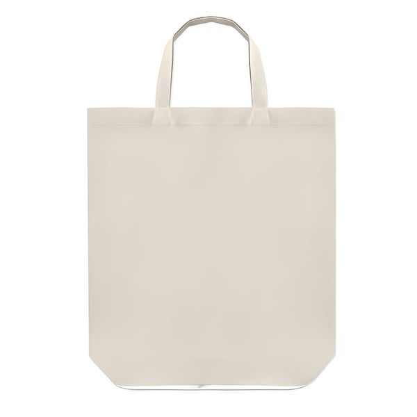 Foldable Cotton Shopping Bag with Short Handles
