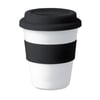 Thermal Tumbler with Silicone Lid - Glossy White