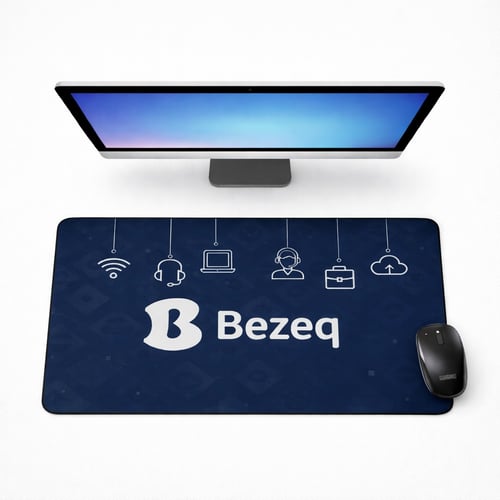 פד גדול מעוצב לשולחן עבודה לעכבר מקלדת ועוד - הדפס צבעוני