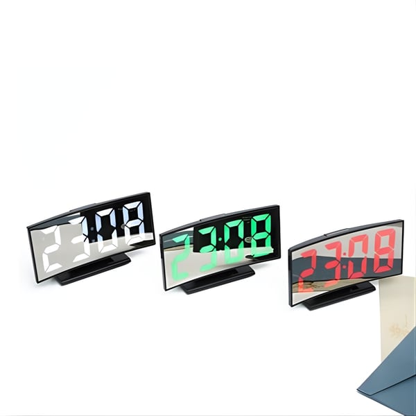 שעון מעורר דיגיטלי מודרני בעיצוב נקי