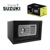 Black Digital Safe 31/20/20 cm by SUZUKI for Enhanced Security