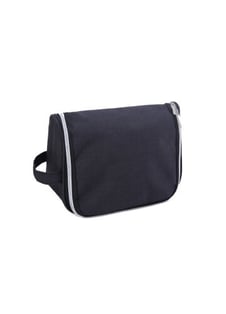 תיק רחצה איכותי וקומפקטי עם וו תליה ורוכסן עמיד