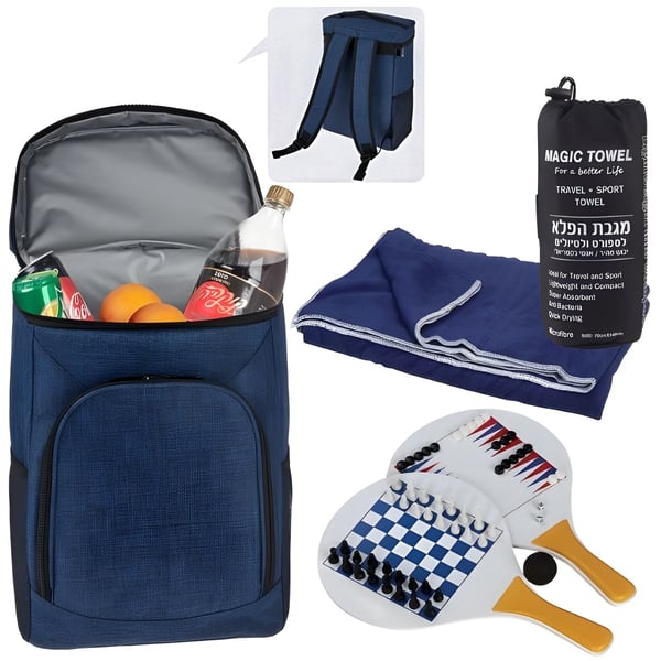 ערכת חוף מושלמת לפנאי והנאה