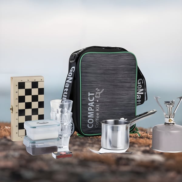 Compact Coffee Set for Travelers by GO NATURE