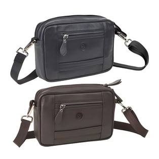 Premium Leather Shoulder Bag with Detachable Handle - Gavoni Brand