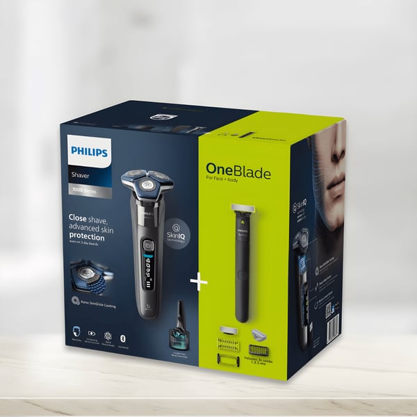 מכונת גילוח רטוב ויבש OneBlade מבית פיליפס