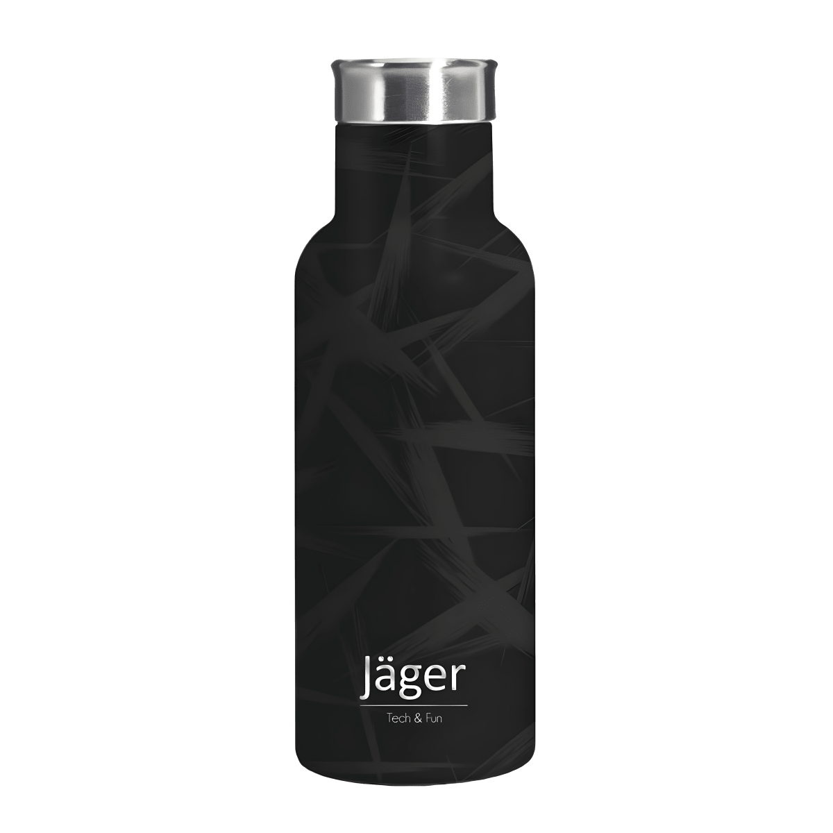 בקבוק שתייה תרמי נירוסטה בעיצוב ייחודי - Jager UBER