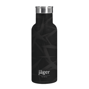 בקבוק שתייה תרמי נירוסטה בעיצוב ייחודי - Jager UBER