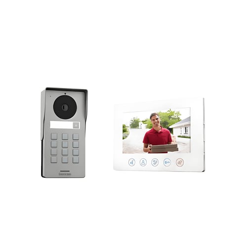 קיט אינטרקום עם מסך 7 אינץ' וקודן SEMICOM