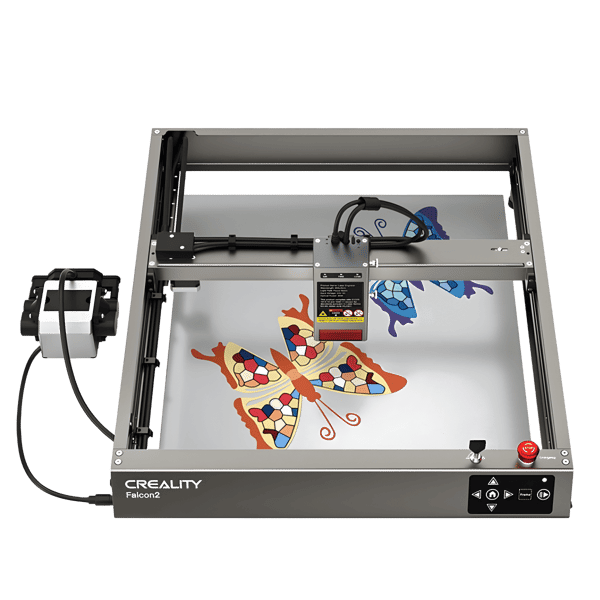 מכשיר לייזר מופשט CREALITY Falcon2 40W עם מערכת תומכת ושיפור דיוק