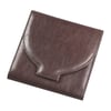 Leather CD Organizer with Transparent Pockets
