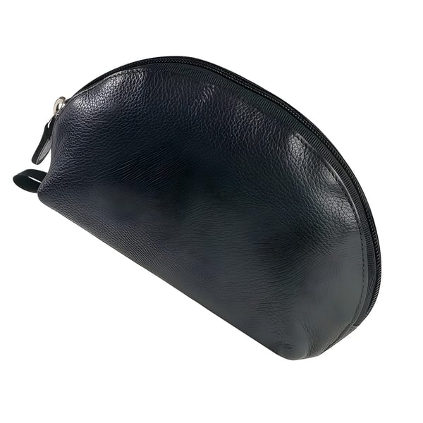 Compact Makeup Bag in Premium Nappa Leather