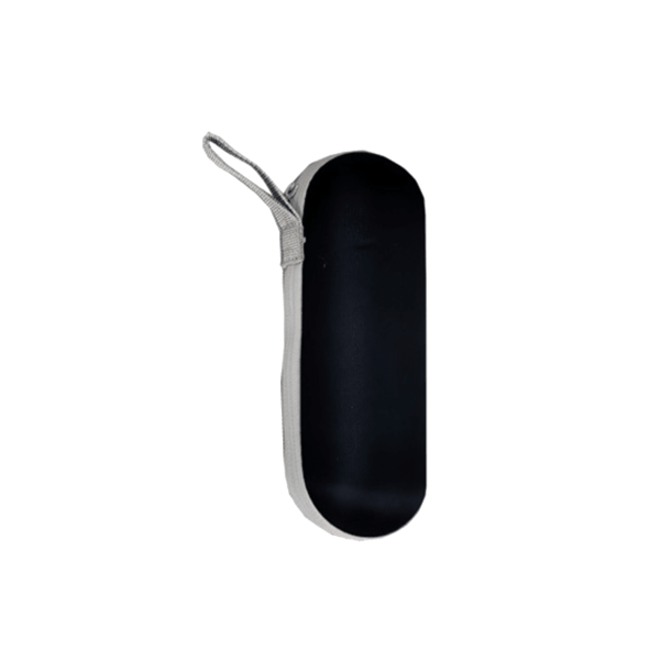 Compact Black Water-Resistant Umbrella