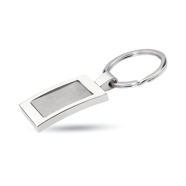 Luxury Metal Rectangular Keychain in Gift Box