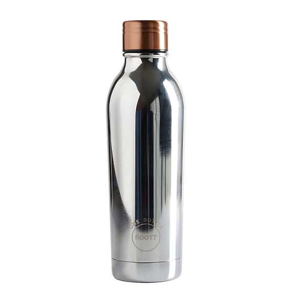 Premium Silver Bottle with Double Wall Insulation