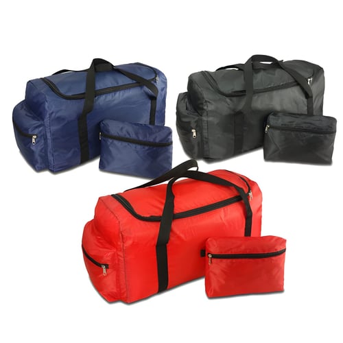 Large Foldable Nylon Travel Bag with Ample Space
