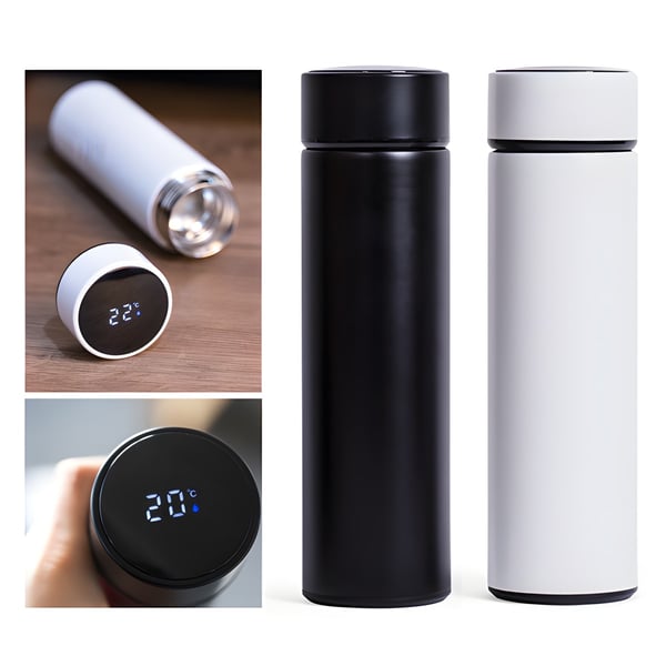 Thermal Stainless Steel Bottle with Digital Temperature Display
