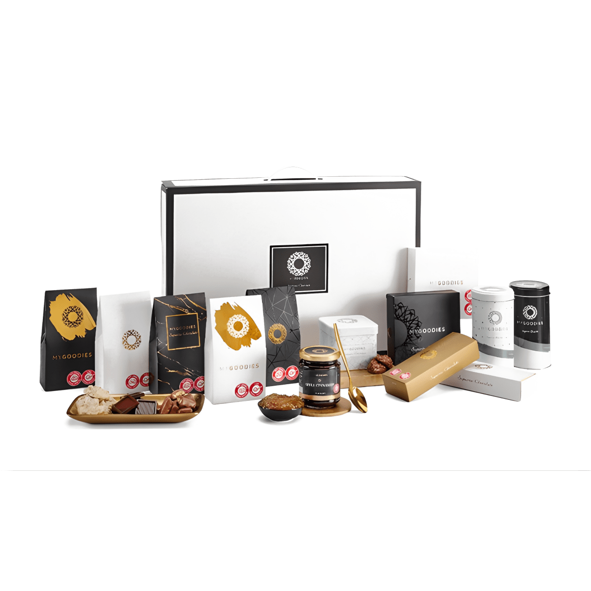 מארז 'ספיר' פרלינים ושוקולדים מובחרים