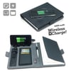 A5 Folio with Built-in Wireless Charger and Multi-Purpose Cable