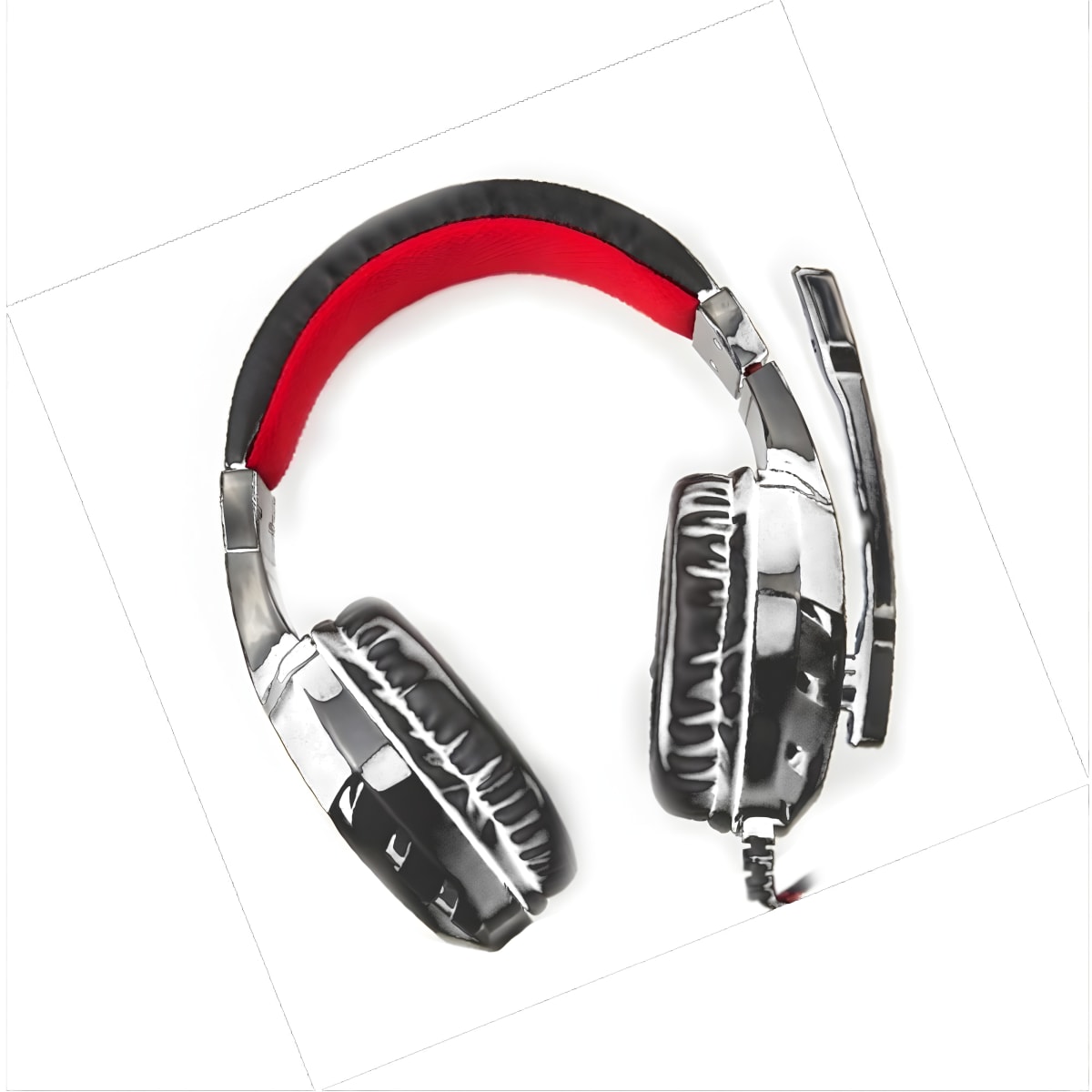 אוזניות גיימינג סטריאו עם מיקרופון מובנה