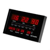 Digital Wall Clock with Clear Display and Alarms
