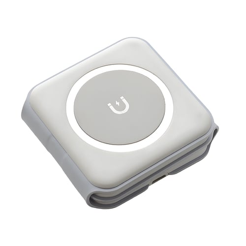 תחנת טעינה אלחוטית מתקפלת מהירה 3 ב-1 לנייד, שעון חכם ואוזניות