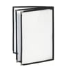 Clear Double-Sided Menu Binder