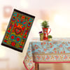 Eclectic Rug and Tablecloth Set for Home - GINGER