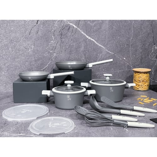 סט בישול Aspen - 8 חלקים, 12 כלי מטבח מושלמים